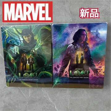 Loki 시즌 1&2 스틸 북 세트