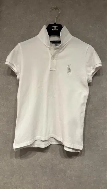 Ralph Lauren 화이트 피케 셔츠 160