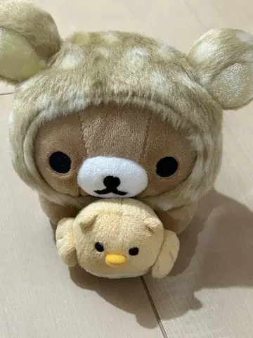 리락쿠마 캐러밴 한정판 모음 봉제 인형 사슴 밤비 코스튬