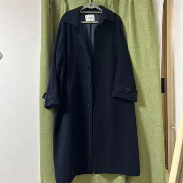 URBAN RESEARCH DOORS 체스터 코트 네이비
