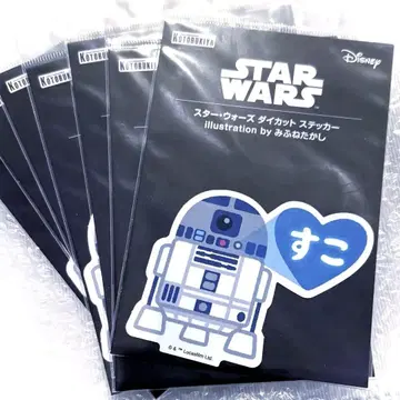 스타 워즈 STARWARS 미후네 타카시 이라스토야 스티커 R2D2