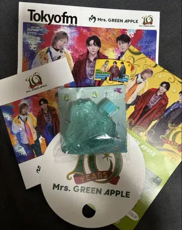 피요르드 fjord 샤봉다마 미세스 그린 애플 부채 스티커 포함