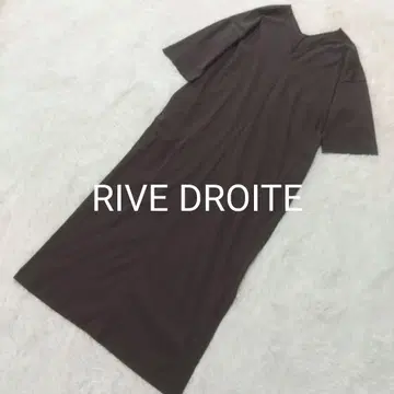 RIVE DROITE 리브 드와 오분 소매 티셔츠 원피스 S