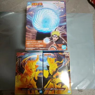NARUTO GiGO 한정판 피규어 3개 세트