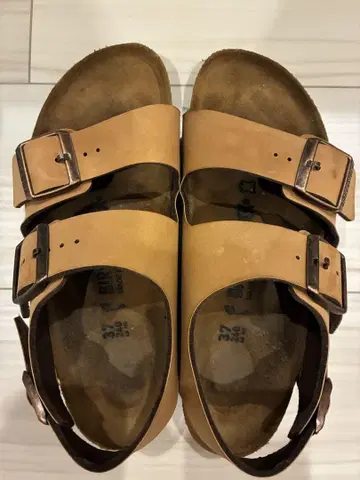 BIRKENSTOCK MILANO 밀라노 브러쉬드 브라운 카멜