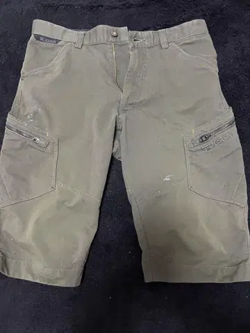 TS Design 카고 팬츠 올리브 그린