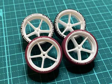 미니 사륜구동 페라 타이어 약 26.0mm 로우 프릭션 슈퍼 하드