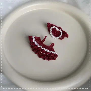 하트 셋업 (빨간색)