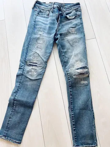 아메리칸 이글 스키니 데미지 데님 레어 상품 사이즈 28인치 남성용