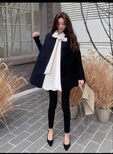 벌스데이 바쉬 케이프 리본 블라우스 CAPE RIBBON BLOUSE