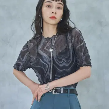 HARE 포코포코 마블 풀오버