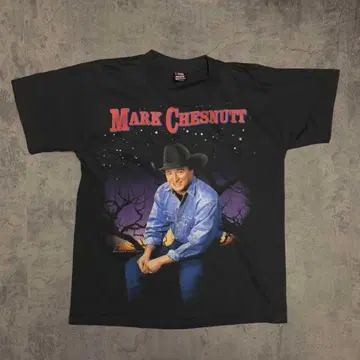 Mark Chesnutt 구제 의류 티셔츠 XL