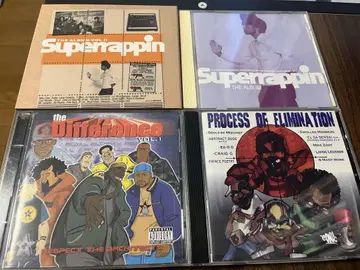 Superrappin 등 4장 세트 Hip Hop