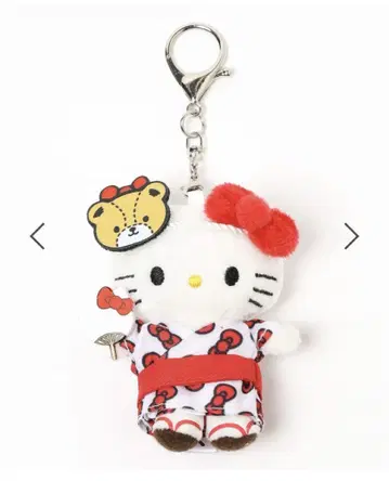 로리즈팜 Me% [HELLO KITTY] 토이 키링 5 유카타