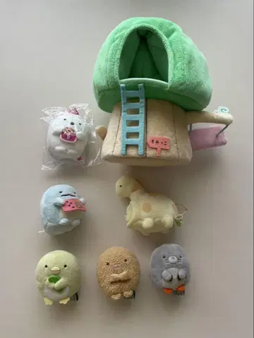 스미코구라시 나무집 테노리 봉제 인형 묶음 판매