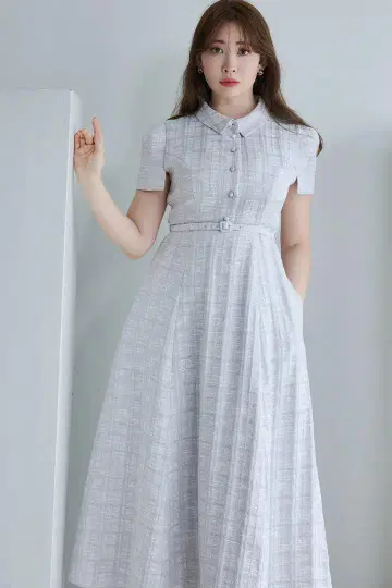 헤르립토 안시 벨트 드레스 레이디 사 M
