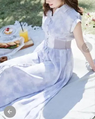 연보라색 셔츠 원피스 반팔