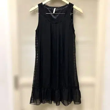 Salon 블랙 슬리브리스 원피스 7