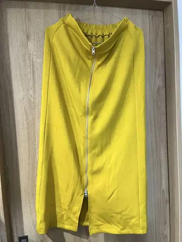 natural couture W 지퍼 컷 분또 내로우 스커트