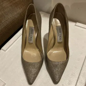 JIMMY CHOO 글리터 하이힐
