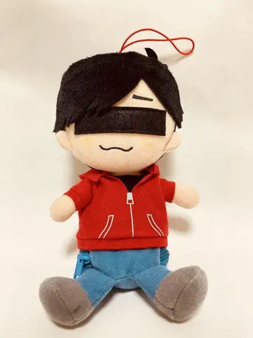 오모코로 ARuFa 잡화 나사 봉제 인형 빨간색