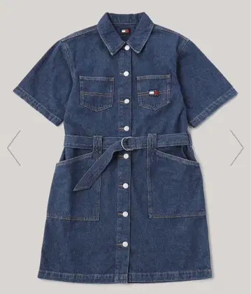 Tommy Hilfiger JEANS 데님 셔츠 원피스