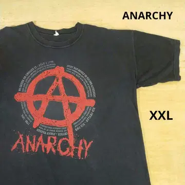 수입 구제 의류 ANARCHY 아나키 무질서 페드 티셔츠