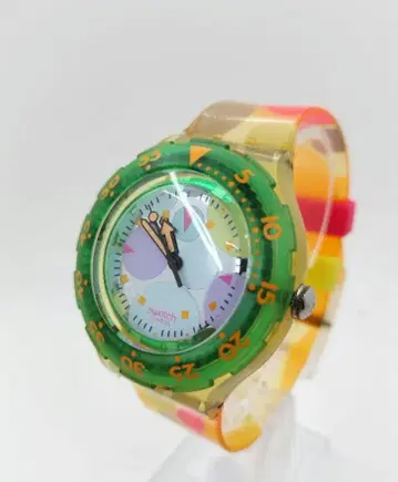 Swatch SCUBA200 Sea Grapes SDK105 손목시계