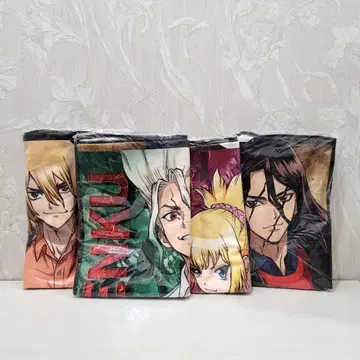 Dr.STONE ROUND1 머플러 타월 나나미 류스이 센쿠