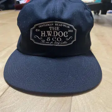 H.W.DOG & CO. 캡 일본제 38 사이즈