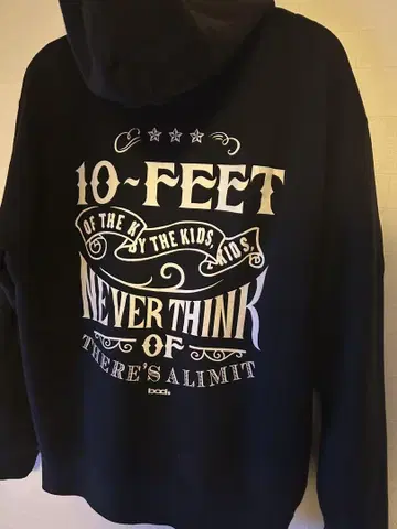 10-FEET L 사이즈 후드티