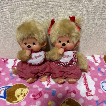 몬치치 S 사이즈 트윈 테일 베이지