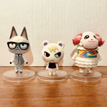 동물의 숲 친구 인형 3종 세트