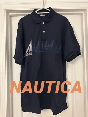 NAUTICA 노티카 네이비 피케 셔츠