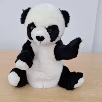 팬더 봉제 인형 퍼펫 자쿠에츠