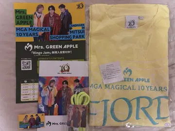 Mrs. GREEN APPLE FJORD 한정판 티셔츠 + 덤