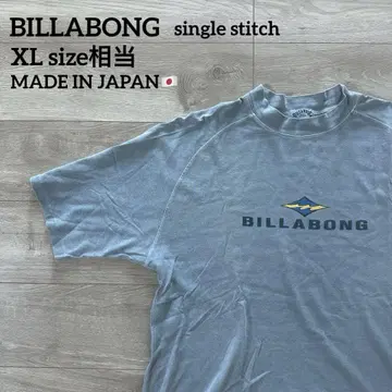 BILLABONG 빌라봉 티셔츠 XL 상당 싱글 스티치 일본제