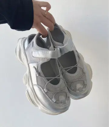AS KNOW AS plus 통굽 메쉬 스니커즈 샌들