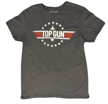 탑건 TOP GUN 그레이 티셔츠 M 사이즈 무비 티