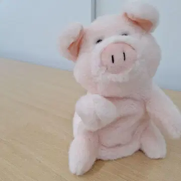 돼지 봉제 인형 퍼펫 자쿠에츠