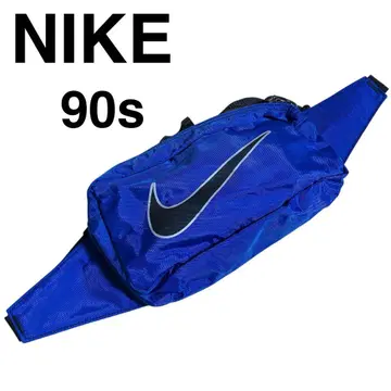 90s NIKE 나이키 나일론 바디백 힙색 파랑