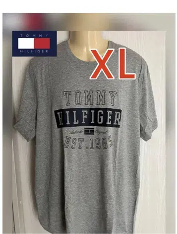 타미힐피거 그레이 티셔츠 XL