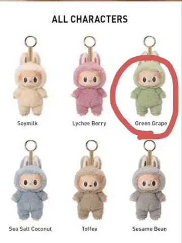 러브부 마카롱 labubu 팝 마트