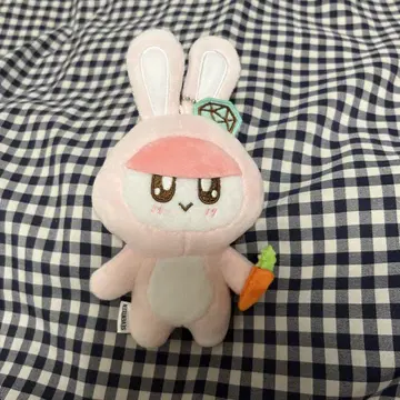 세부치 토끼 모자 꽁지 봉제 인형