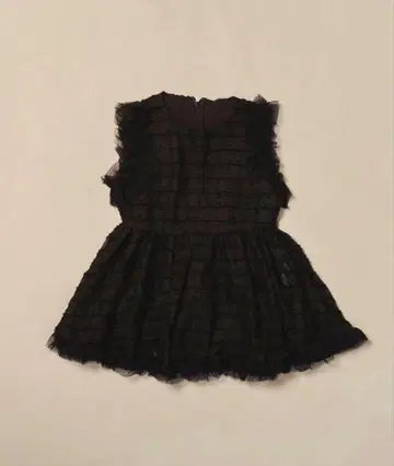 발레리나 깃털 페플럼 톱