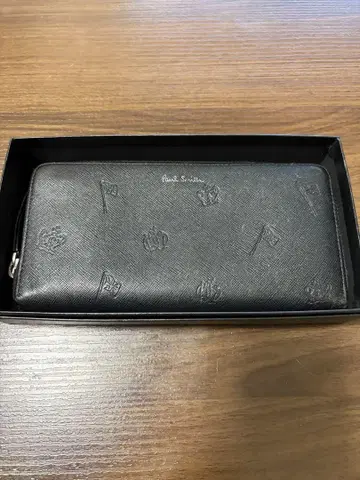 폴 스미스 장지갑 라운드 지퍼 폴 드로잉 [박스 있음]