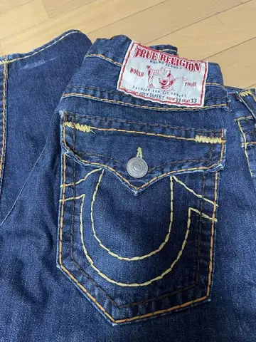 TRUE RELIGION 데님 네이비 트루 릴리전