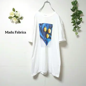 Madu Fabrica 티셔츠 반팔 티셔츠 프론트 프린트 레몬