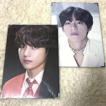 미개봉 BTS 테테 V 프리미엄 사진 2장 세트