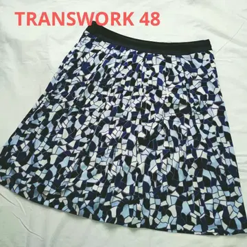 빅 사이즈 삼양상회 TRANSWORK 올 패턴 경량 스커트 48